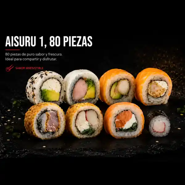 AISURU 1, 80 PIEZAS