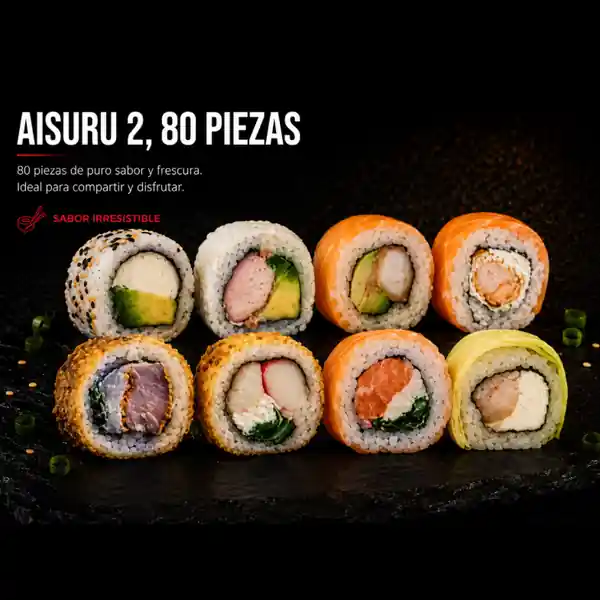AISURU 2, 80 PIEZAS