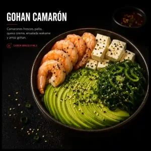 gohan camarón
