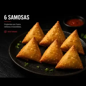 6 samosas